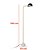 Coluna Chappie Marmore Branco Bolinha | CHA1CL01BR150 - Imagem 2
