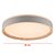 Plafon Chamfer LED 36w Madeira (D)50cm | CHA1PS01MD050 - Imagem 2