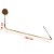 Pendente Minimalista Colchete Dourado 120cm | COL1PD01DR120 - Imagem 2