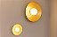Plafon Cuia Dourado (D)25cm Vidro Opalino | CUI1PS01DR025 - Imagem 3