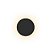 Arandela Eclissi Preto Led Indireto Eclipse | ECL1AR01PT010 - Imagem 1