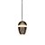 Pendente Elastic Preto 5w Altura Variável | ELA3PD01PT012 - Imagem 1