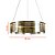 Pendente Gonna Champanhe Vidro Curvo (D)60cm | GON1PD01DR060 - Imagem 2