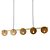 Pendente Maasai Vidro Marrom Linear | MAA1PD01BO120 - Imagem 1