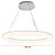 Pendente Nimbus Branco 80w (D)100cm Circular | NIM1PD01BR100 - Imagem 2