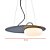 Pendente Nobile Preto Vidro Opalino 12w | NOB1PD01PT042 - Imagem 2