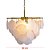 Lustre Pendente Nubi Dourado Vidro Leitoso | NUB1PD01DR060 - Imagem 3