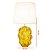 Base Abajur Sagu Âmbar Dourado Vidro Soprado | SAG1AB01AB045 - Imagem 2