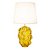 Base Abajur Sagu Âmbar Dourado Vidro Soprado | SAG1AB01AB045 - Imagem 1