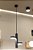 Pendente Side Preto (A)50cm Led Integrado | SID1PD01PT025 - Imagem 3