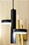 Pendente Side Preto (A)50cm Led Integrado | SID1PD01PT025 - Imagem 4