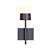 Arandela Juggle Preto (A)18,4cm Led 6W 3000K | JUG1AR01PT008 - Imagem 1