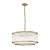 Pendente Odeon Tubos de Vidro Dourado (D)50cm (A)22cm E14 | ODE1PD01TR050 - Imagem 1