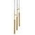 Pendente Scala Dourado (A)95,8cm Led 5W 3000K Cabo 3,0m | SCA1PD01DR019 - Imagem 1