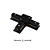ACESSORIO DOWNLIGHT CONECTOR T PARA TRILHO D 11CM X 0,2CM - Imagem 4
