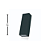 ARANDELA QUADRA PRETO Facho Duplo 5w 3000K (L)4CM (A)12CM - Imagem 2