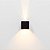 ARANDELA KYUB Preto Facho Ajustável 5cm 2W 3000K IP65 Bivolt - Imagem 4