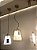 PENDENTE ALMA VIDRO DOURADO (A)30CM LED 3000K | ALM1PD01TR10 - Imagem 5