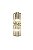 ARANDELA ARIA VIDRO DOURADO (A)49,6CM 2XE14 |ARI1AR01TR10 - Imagem 1