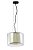 PENDENTE MALIA VIDRO BEGE (D)32CM (A)22CM 40W|MAL1PD01TR10 - Imagem 1