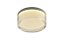 PLAFON PULSE TRANSPARENTE (D)19,5CM (A)8CM 24W | PUL1PL01BR10 - Imagem 1