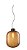 Pendente Bonbonne Marrom (D)44Cm (A)58Cm E27 | BON1PD01MA20 - Imagem 1
