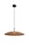 Pendente Chimbal Marrom (D)60Cm Vidro 3000K | CHI1PD01MA10 - Imagem 1