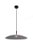 Pendente Chimbal Preto (D)60Cm Vidro 3000K | CHI1PD01PT10 - Imagem 1
