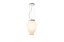 Pendente Duo Vidro Branco (D)32Cm (A)46Cm | DUO1PD01BR10 - Imagem 1