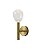 Arandela Gum Dourado Vidro (A)34Cm LED 2w | GUM1AR01DR10 - Imagem 1