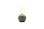 Mini Abajur Iglu Cinza Vidro (D)12Cm (A)21Cm | IGL1AB01CZ10 - Imagem 1