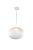 Pendente Leda Vidro Branco (D)40Cm 5W 3000K | LED1PD01TR10 - Imagem 1