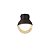 Plafon Palla Preto (D)10Cm (A)12Cm LED 3000K | PAL1PL01PT10 - Imagem 1