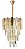 Lustre Pendente Vetrata Bronze Vidros (D)80Cm | VET1PD01BO10 - Imagem 1