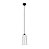 Pendente Windbell Vidro Grafite LED 6W 3000k | WIN1PD01TR10 - Imagem 1