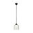 Pendente Windbell Vidro Grafite LED 6W 3000k | WIN2PD01TR10 - Imagem 1