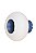 Arandela Yoga Azul Vidro Opalino LED 8W 3000K | YOG1AR01AZ10 - Imagem 1