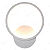 ARANDELA LED REVOAR 12W BRANCA CIRCULAR 3000K (D)20CM - Imagem 1