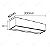 ARANDELA RETANGULAR LED DE PAREDE 15W 3000K 1 FOCO ALUMINIO - Imagem 3