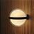 ARANDELA EXTERNA LED GLOBO 12W 3000K ALUMINIO PRETA IP65 - Imagem 2