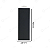 MINI ARANDELA PRETO 1 FACHO DE LUZ 2W 3000K ALUMINIO - Imagem 2