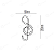 ARANDELA LED BEETHOVEN 42W NOTA MUSICAL BRANCO 3 TONALIDADES - Imagem 3