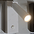 ARANDELA LEITURA 3W BRANCO DIRECIONÁVEL 2700K INTERRUPTOR - Imagem 2