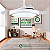 Ventilador Teto Retrátil Breeze Com Controle Remoto Branco - Imagem 2