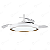 Ventilador Teto Retrátil Breeze Com Controle Remoto Branco - Imagem 1