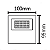 Refletor Linha Eco Led Smd 30W 6000K Ip66 Alta Iluminação - Imagem 2
