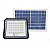 Refletor LED com Placa Solar 60W Luz Branca Fria 6500k Ip66 - Imagem 1