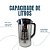 Copo Liquidificador Completo Preto L-1000/ L-1200 Mondial - Imagem 6