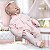 Bebe Reborn Menina Realista Nina Drowsy Mais Itens - Imagem 1