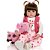 Bebê Reborn Girafinha Mais Itens - 100% Silicone - Imagem 2